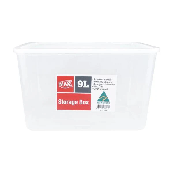 Max Clear Storage Container - 9L