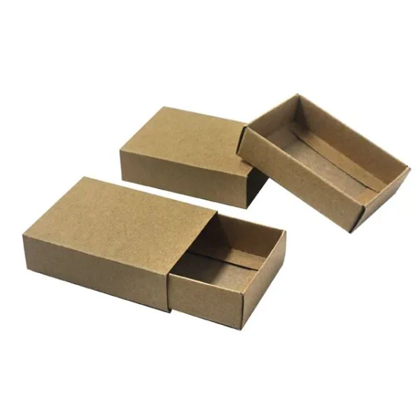 3 Pack Medium Kraft Boxes - 7cm x 9.2cm x 2.5cm - Image 2