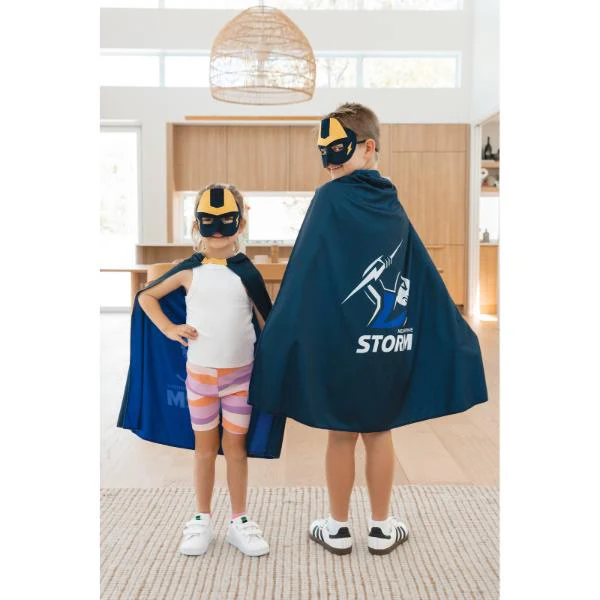 Melbourne Storm Youth Hero Supporter Cape - Image 2