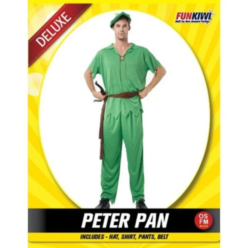 Mens Deluxe Peter Pan Costume