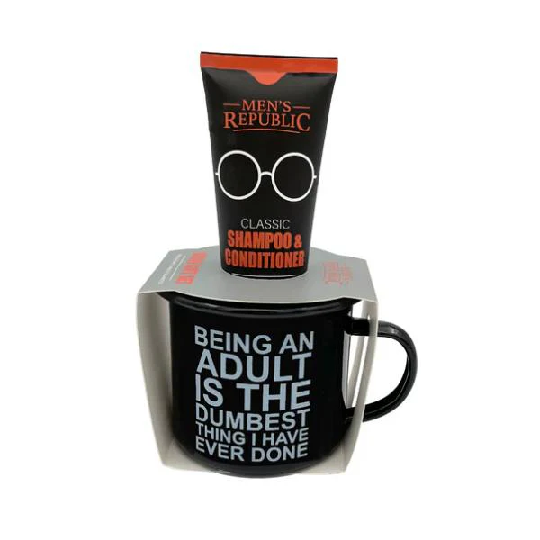 Mens Republic Mug With Cleansing Kit - Image 4