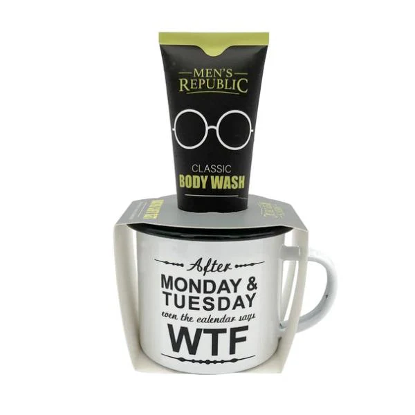 Mens Republic Mug With Cleansing Kit - Image 7