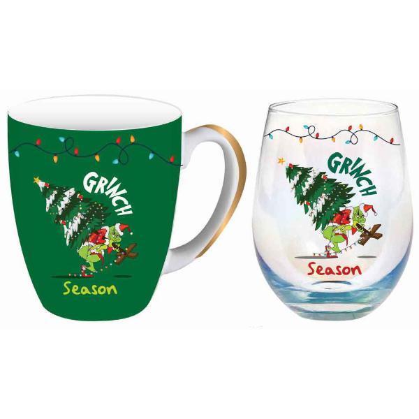 MERRY GRINCHMAS - RED MUG