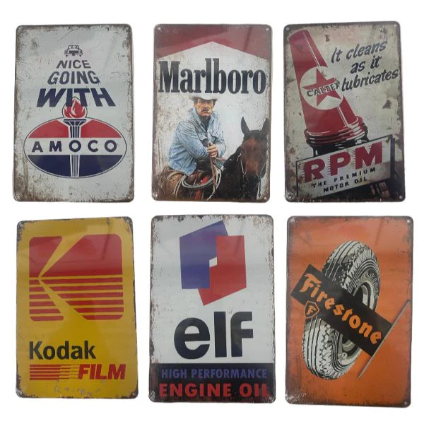 Metal Plate Assorted Designs - 20cm x 30cm - Image 3