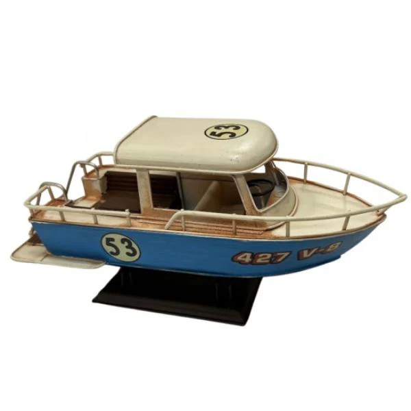 Metal Speed Boat - 29cm x 11cm x 13.5cm - Image 3
