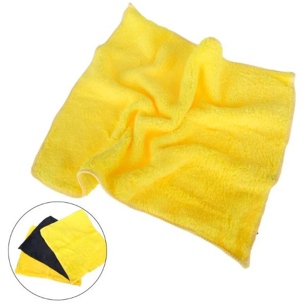 Yellow Automative Microfibre Cloth - Image 3