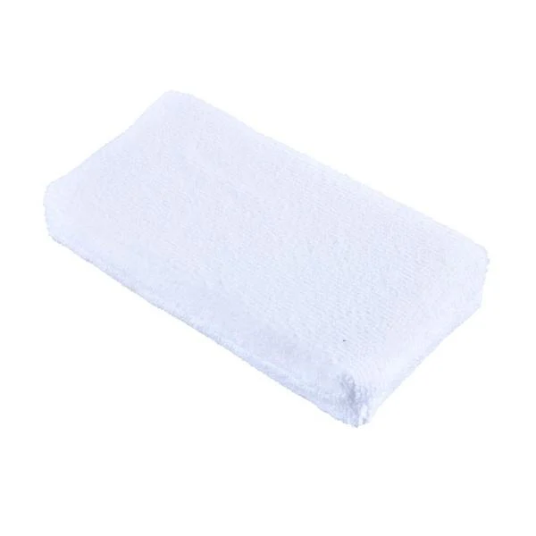 White X Large Microfibre Multipurpose Sponge - 10cm x 18cm x 3cm - Image 2