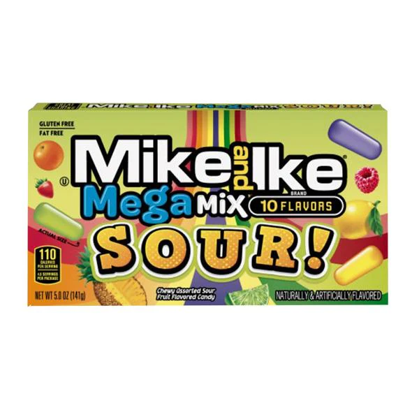 Mike & Ike Sour Mega Mix - 141g