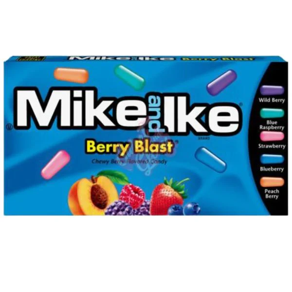 Mike And Ike Berry Blast Sweets - 120g