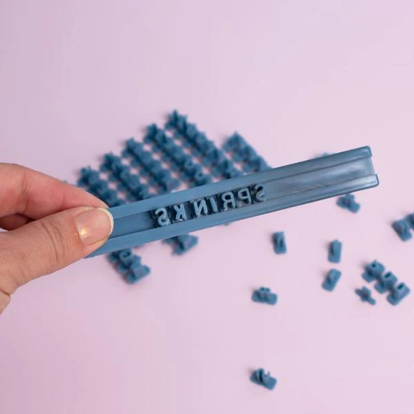 Sprinks Mini Alphabet & Number Embosser Set - Image 4