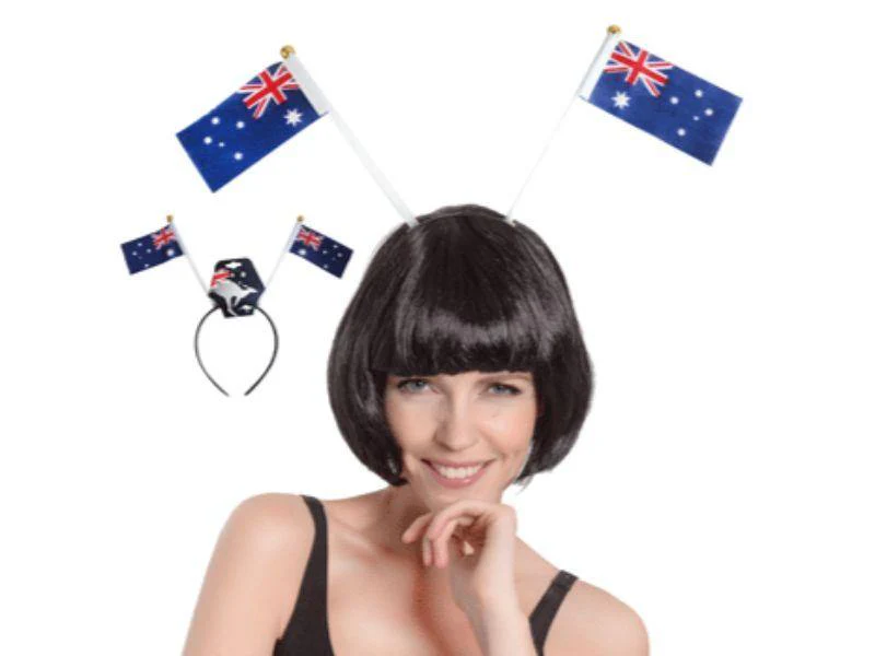 Mini Aussie Flag Headband