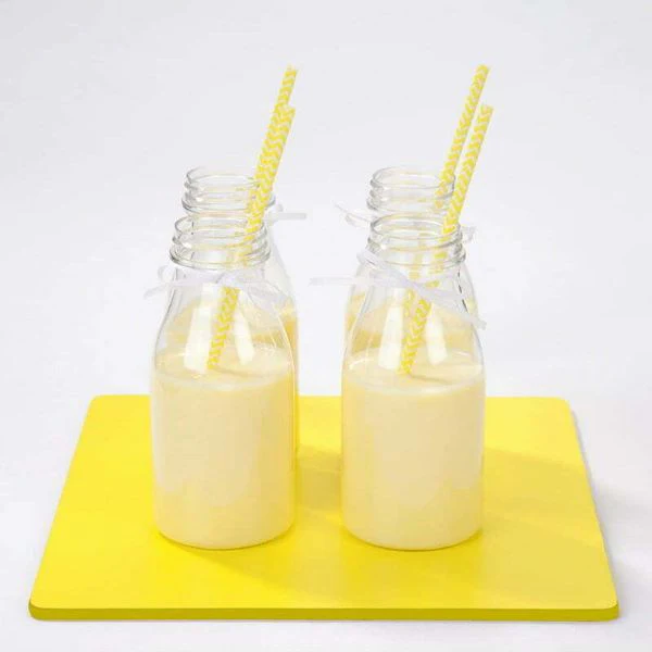Mini Milk Bottle With Ribbon - 330ml - Image 3