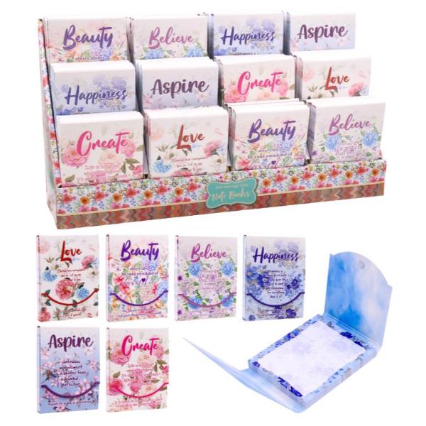 Mini Floral 90 Sheets Note Book