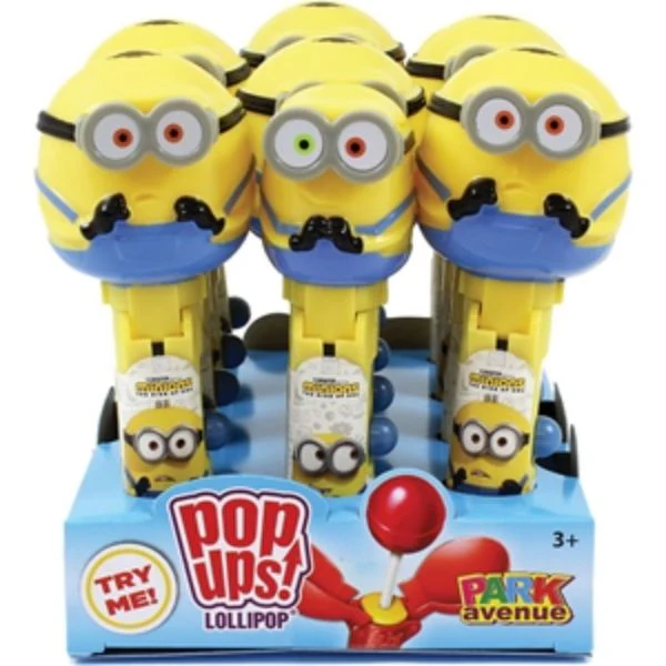 Minions Pop Ups Lollipop - 10g