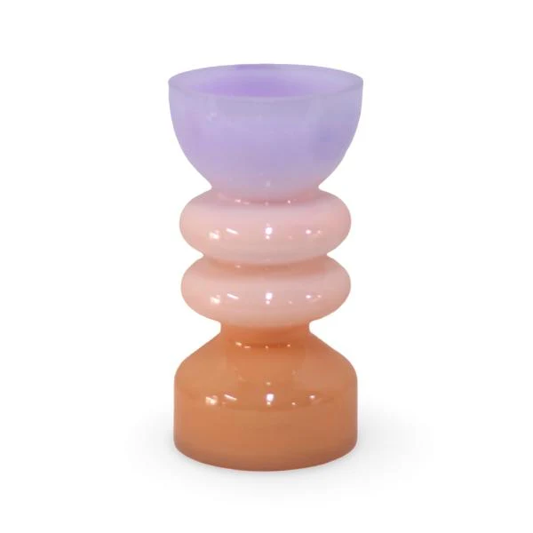 Miss Candy Decorative Glass Vase - 13cm x 25cm