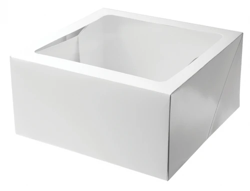 Mondo White Square Cake Box - 35cm x 15cm