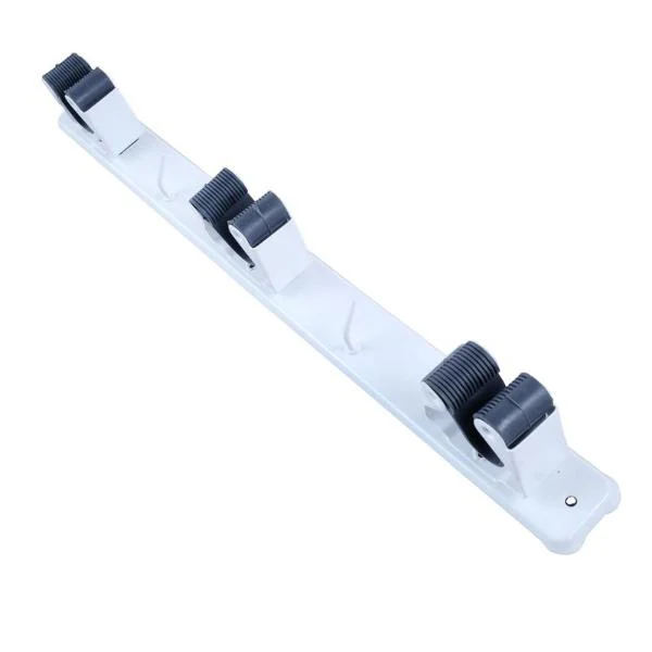 Mop & Broom Wall Mounted Holder With Hanger - Image 2