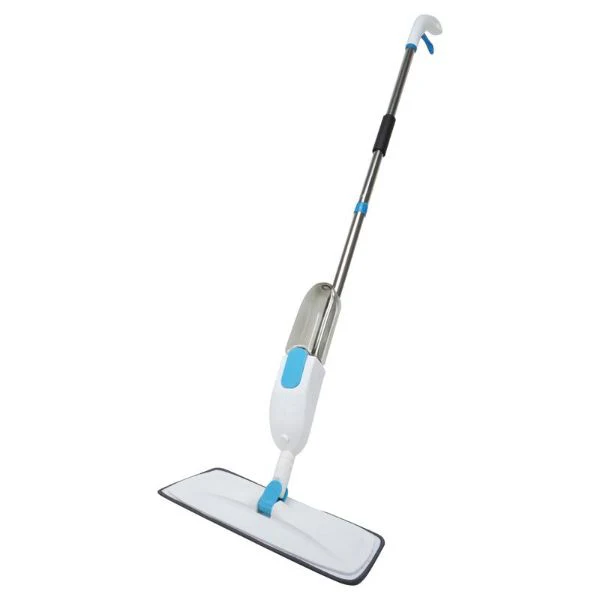 Deluxe Mop With Spray Function Built In Water Depot With 2 Microfibre Pads - 130cm - Image 4