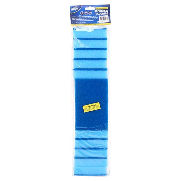 20 Pack Multi Mega Value Sponge 7 Scourer Pack - Image 3