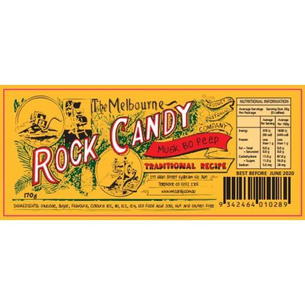 Musk Bo Peep Rock Candy - 170g - Image 2