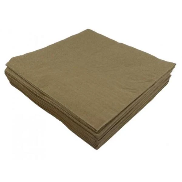 50 Pack Kraft Dinner Napkins - Image 3