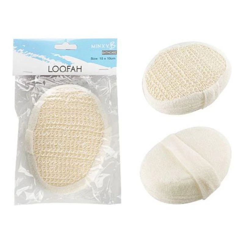 Oval Bath Sponge - 15cm x 10cm x 4cm