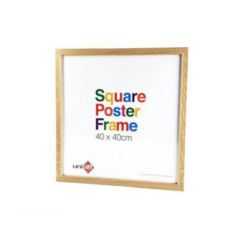 Natural Square Poster Frame - 40cm x 40cm