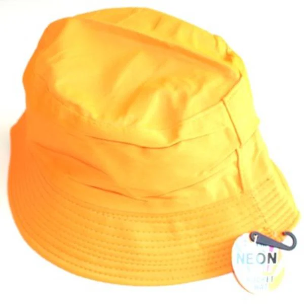 Orange Neon Bucket Hat