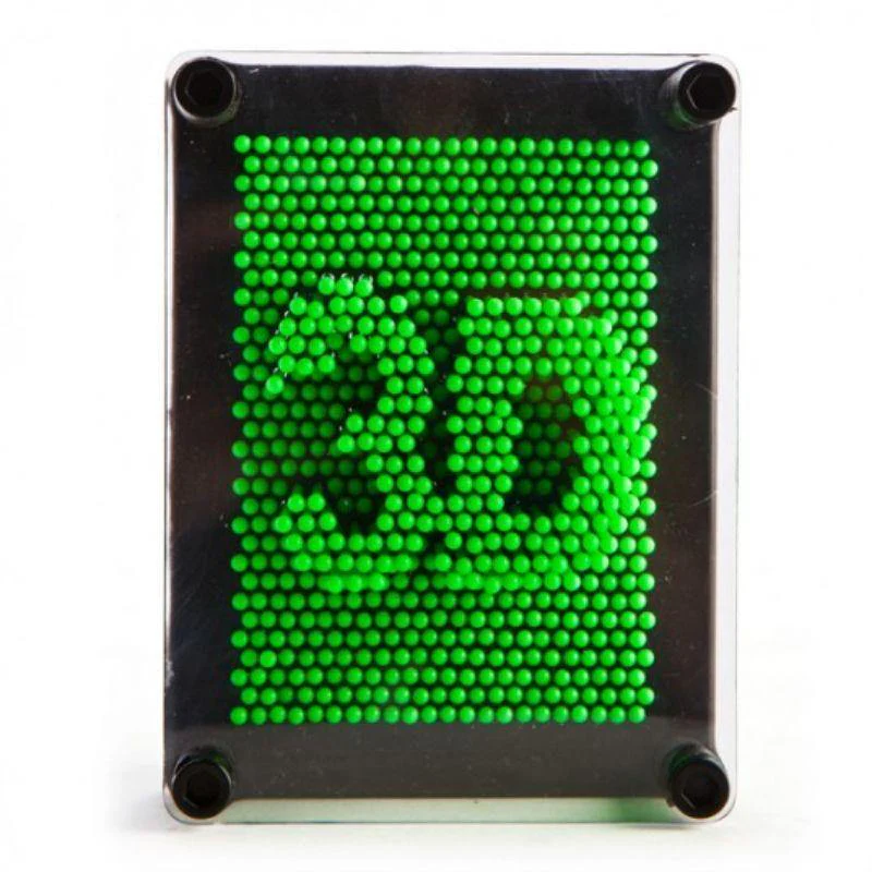 Neon Green Pin Art - 13cm