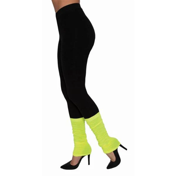 Neon Yellow Leg Warmer
