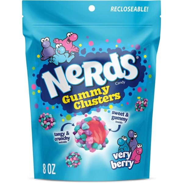 Nerds Very Berry Gummy Clusters - 226g