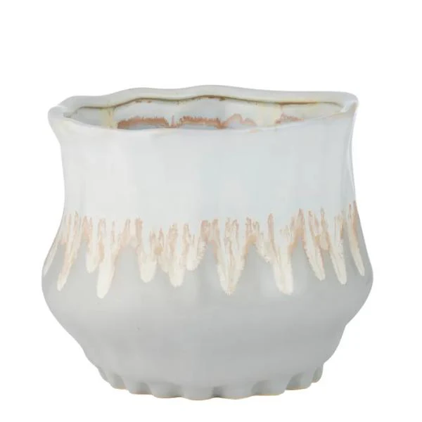 Noosa Blue Ceramic Pot - 25cm x 20.5cm