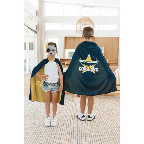 North Queensland Cowboys Mini Mascot Mask - Image 2