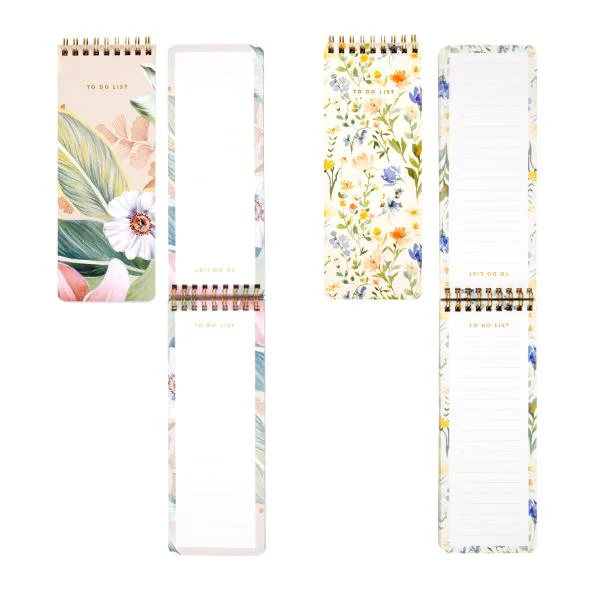 Spiral 80gsm To Do List Notebook - 160 Pages