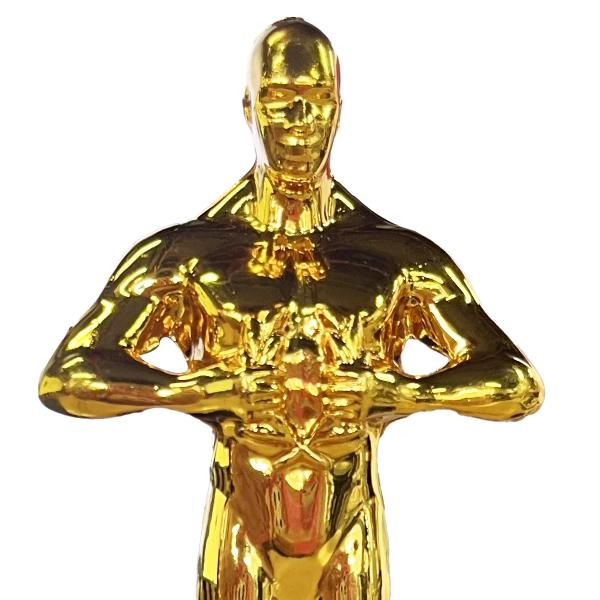 Gold Novelty Oscar Statuette - 21cm - Image 4