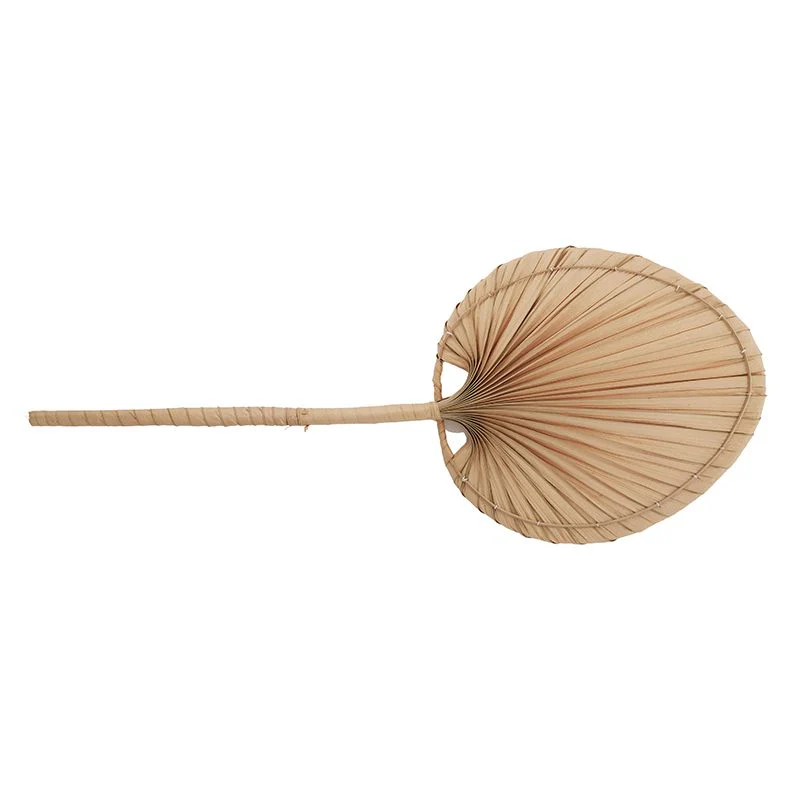 Natural Nyla Palm Leaf Fan - 30cm x 71cm