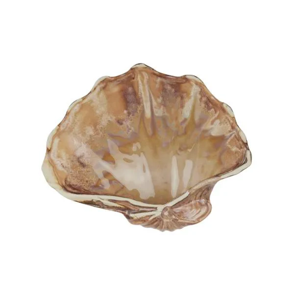 Natural Ceramic Octavia Plate - 20cm x 15.5cm
