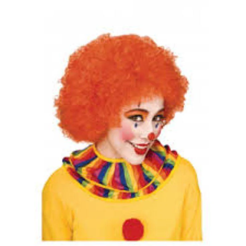 Orange Afro Wig