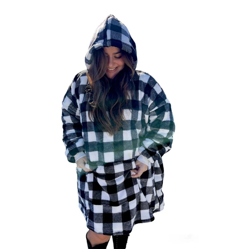 Adults Size Oversized Hug Hoodie - One Size Fits Most