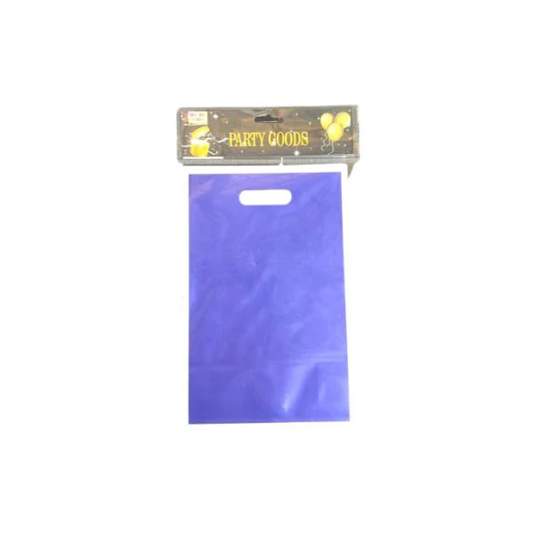 10 Pack Assorted Solid Colour Loot Bags - 16cm x 25cm - Image 2
