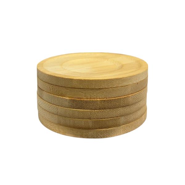 6 Pack Wooden Coasters - Image 4