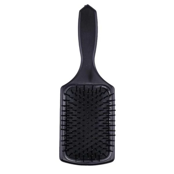 Black Detangling Paddle Hair Brush - 24cm x 8cm - Image 4
