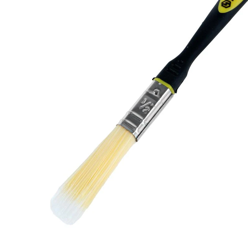 Paint Brush With Rubber Handle - 1.2cm - Image 2