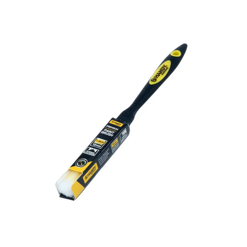 Paint Brush With Rubber Handle - 1.2cm - Image 3