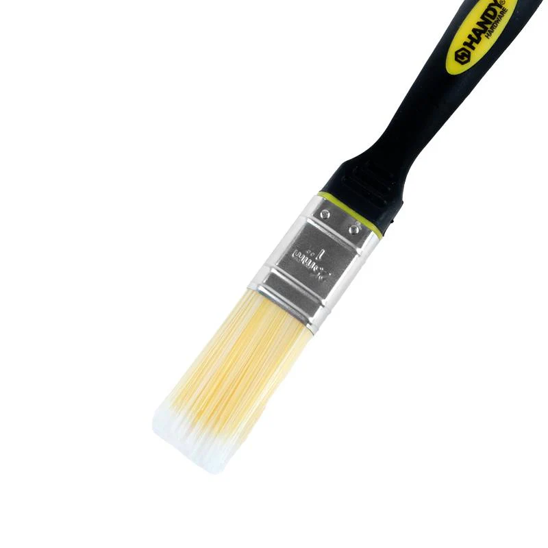 Paint Brush With Rubber Handle - 2.54cm - Image 2