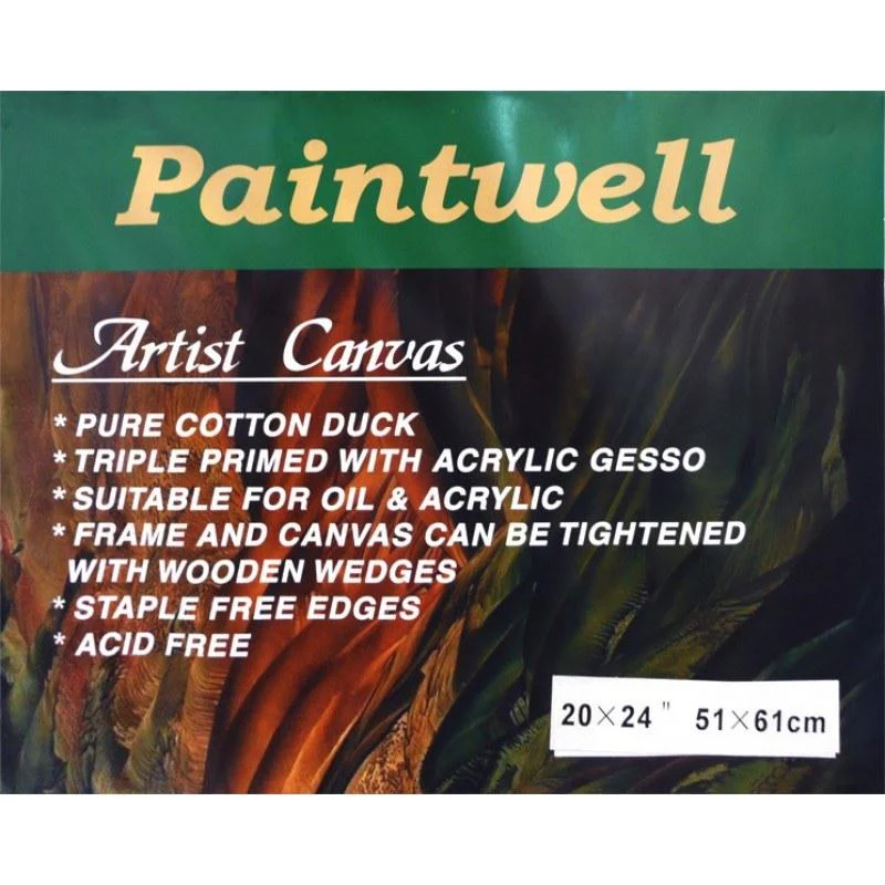 Paintwell Student Canvas - 51cm x 61cm