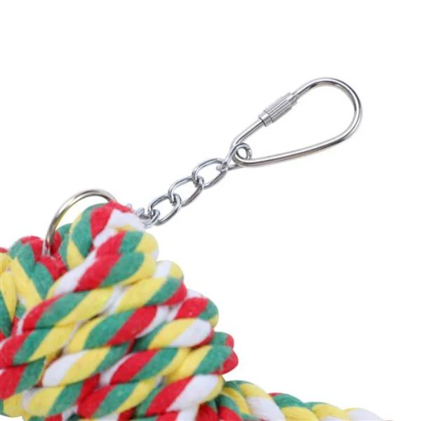 Parrot Rope Dangler Toy - 22cm x 8cm - Image 2