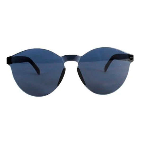 Black Perspex Wayfarer Party Glasses