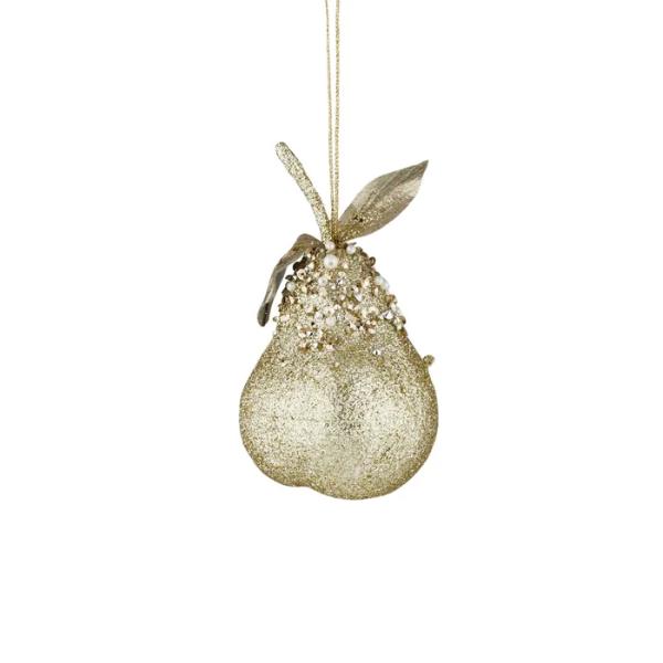 Gold Pear Hanger Foam - 8cm x 14cm