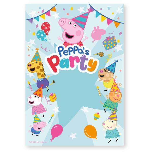 Peppas Party Scene Setter - 204cm x 141cm